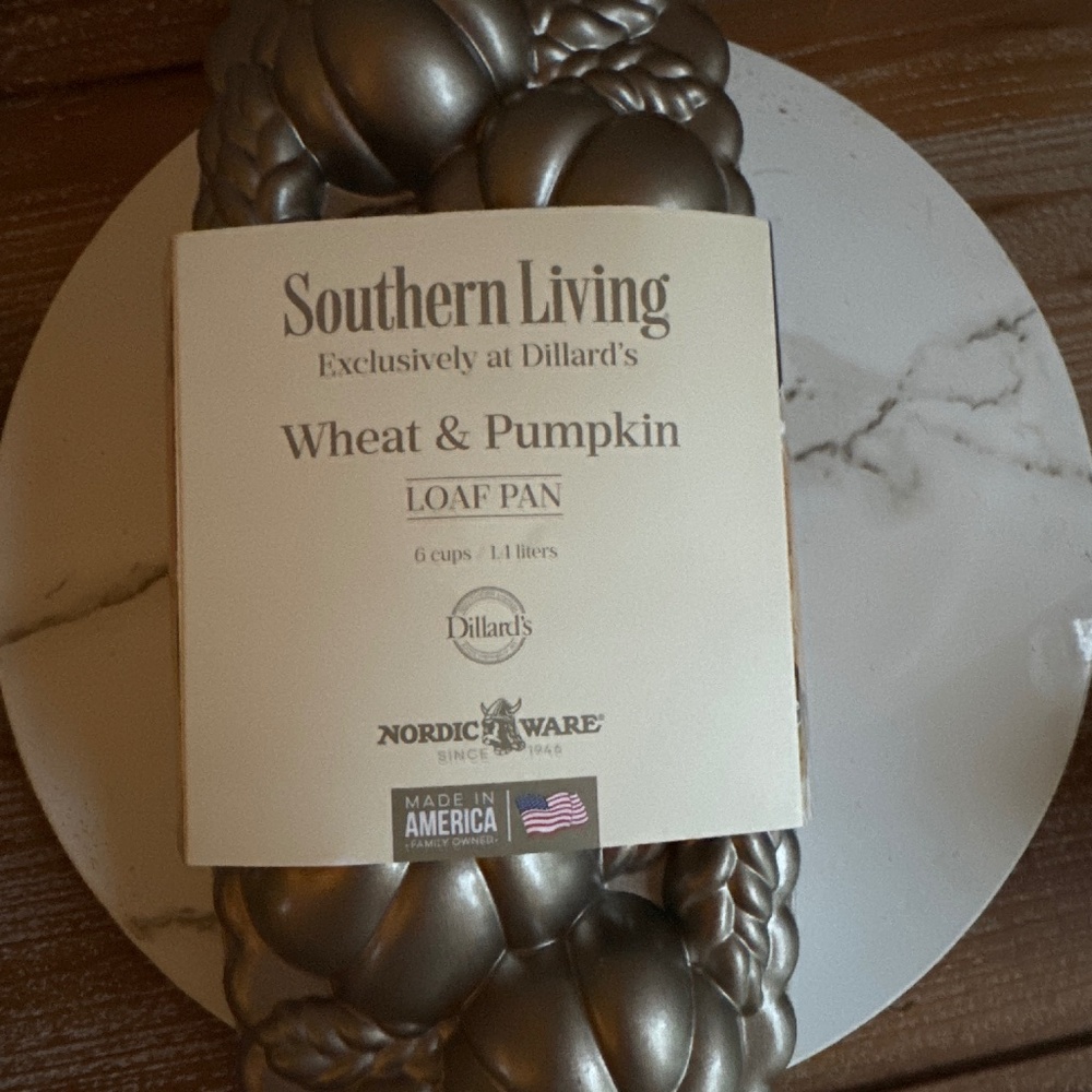 Southern Living Wheat & Pumpkin Loaf Pan
